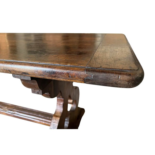 Wood Italian 18th Century Grand Scale Console Table For Sale - Image 7 of 12