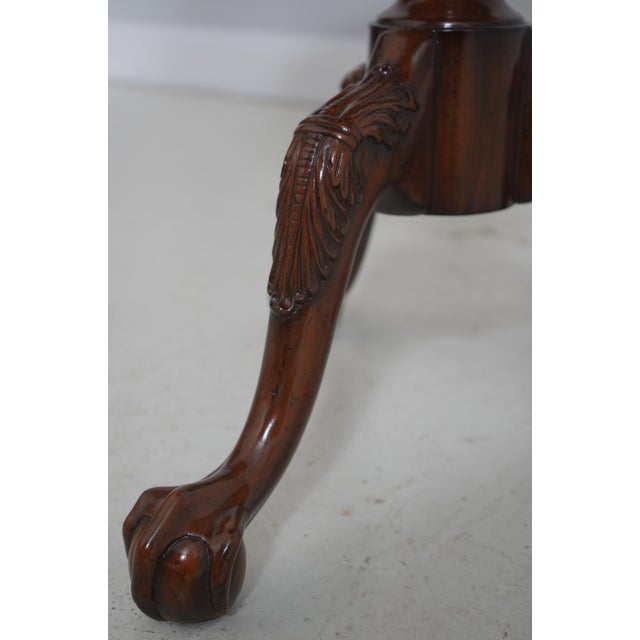 Maitland Smith 8115-30 Mahogany Lamp Table For Sale - Image 12 of 18