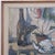Modern Sven-Olof Hamlet, Still Life with Plant, Oil Painting, 1959 For Sale - Image 3 of 12