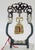 Handcrafted in Florence, Tuscany, during the 1980s to 1990s by the prestigious silversmith house Etruria, this solid 800...