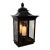 Pagoda Burnished Small Metal Wall Sconce For Sale