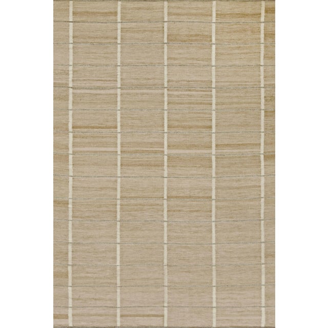 Textile Birger Handwoven Hemp Rug by Celerie Kemble for Chairish, 4'x6' For Sale - Image 7 of 9