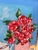 1993 Signed Marilyn A. Juckett Floral Still Life Painting in Gilt Frame For Sale - Image 4 of 10