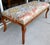 Wood Donghia Traditional Upholstered Wooden Bench From 90's For Sale - Image 7 of 10