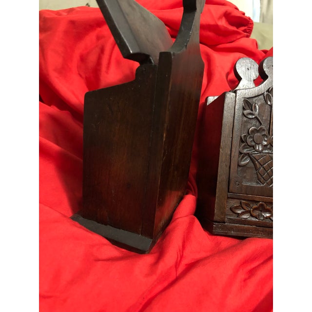 19th-Century French Country Antique Provençal Kitchen Storage Boxes For Sale - Image 4 of 8