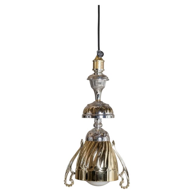Gold and Silver L5 Light by Flétta For Sale