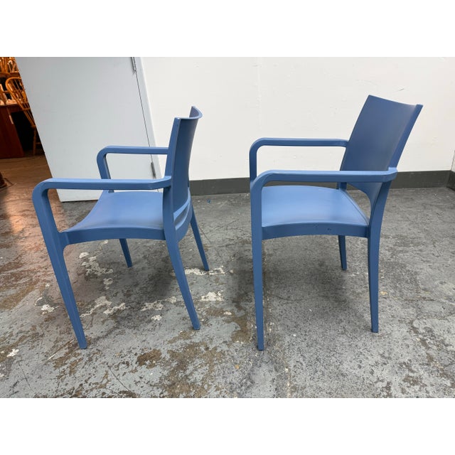 Tilia Specto-Xl Blue Armchairs, Pair For Sale In San Francisco - Image 6 of 12
