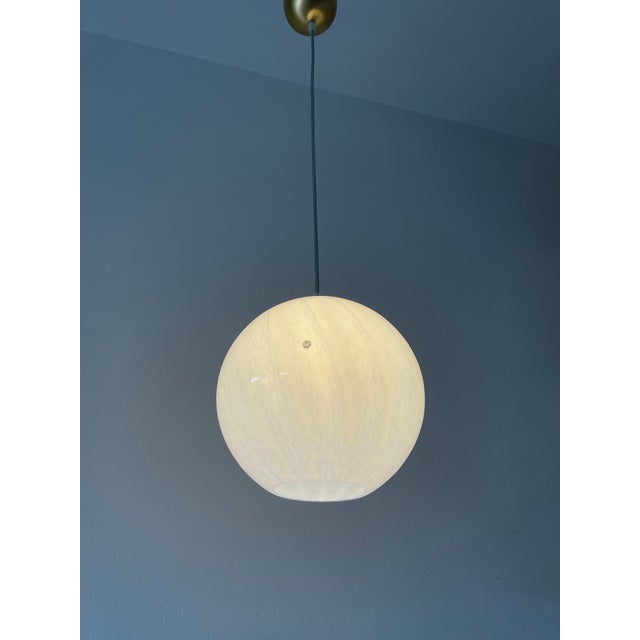 1990s Blue Tulipano 25 Pendant Light from La Murrina, 1990s For Sale - Image 5 of 15