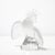 Mid-Century Modernist Sculptural Crystal Cockatiel Sculpture Signed Lalique For Sale - Image 15 of 18