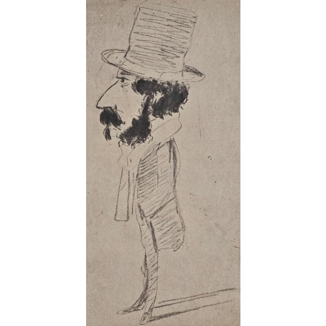 Claude Monet, Caricature, 1918, Lithograph For Sale - Image 4 of 10