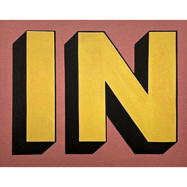 Unframed "In Placement" Limited edition after Roy Lichtenstein (1923-1997) silkscreen signed in the plate, numbered from...