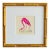 Original Hand-Painted Pink Flamingo Painting For Sale
