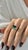 Natural Tourmaline Diamond Ring Size 7 14k W Gold 8.5 TCW Certified For Sale - Image 4 of 16