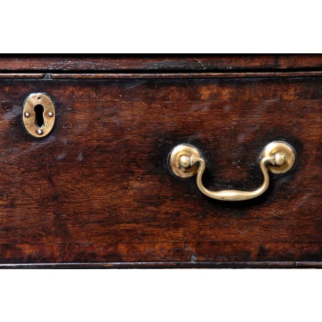Brown English George II Oak Dresser Base For Sale - Image 8 of 10