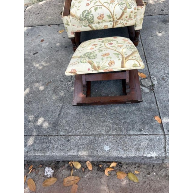 Antique Foots Patent Reclining Arm Chair Great Portland St London For Sale - Image 13 of 18