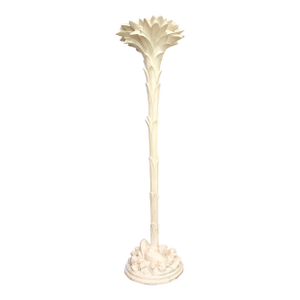 Vintage Palm Beach Style "Palm Tree" Torchière / Floor Lamp in the Manner of Serge Roche