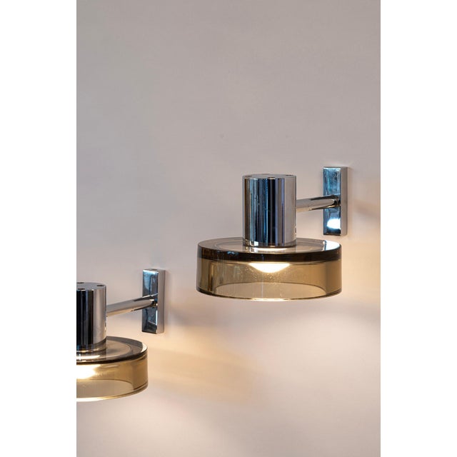 Seguso Wall Lights, Italy, 1970s, Set of 2 For Sale - Image 4 of 7
