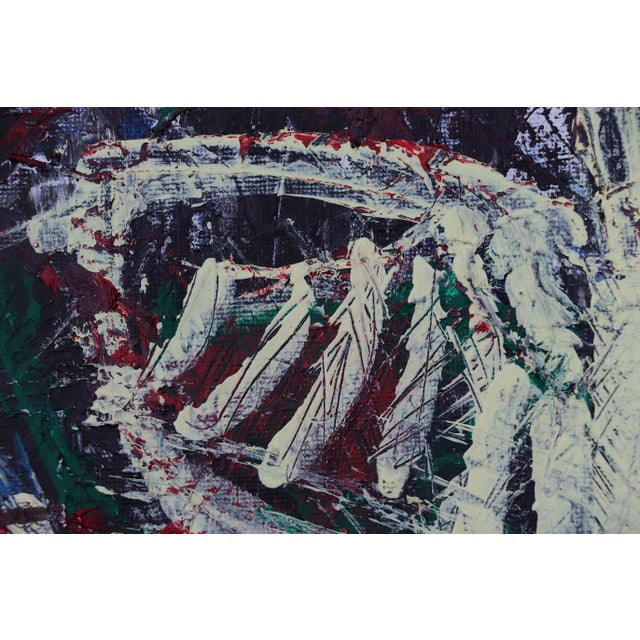 Sax Berlin "Guardian Bro": Contemporary Neo Expressionist Painting 2010 For Sale - Image 6 of 8