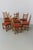 Vintage Danish Brutalist Oak Ladder Back Dining Chairs, 1960s, Set of 8 For Sale - Image 16 of 18