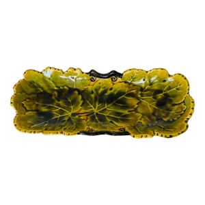 Antique Majolica French Dish