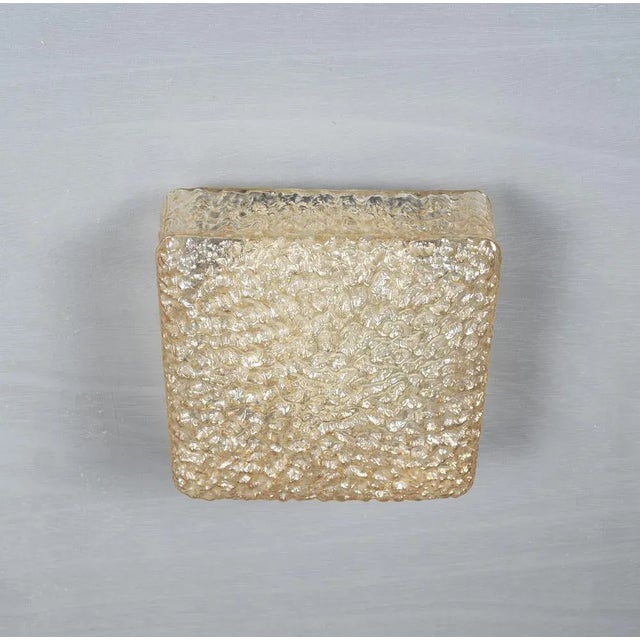 Large German Wall & Ceiling Lamp from Putzler, 1960s For Sale - Image 6 of 14