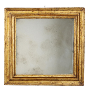 Molded and Gilded Wooden Mirror