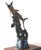 Solid Bronze Lyford Cay Club Tournament Marlin Fishing Trophy by Bodo Muche Studio With Inset Opal Gem For Sale - Image 10 of 16
