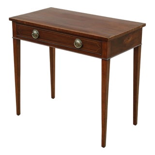 Antique Inlaid Mahogany Desk, 1800s For Sale