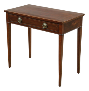 Antique Inlaid Mahogany Desk, 1800s