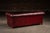 Vintage Tufted Leather Chesterfield Sofa in Oxblood For Sale - Image 4 of 11