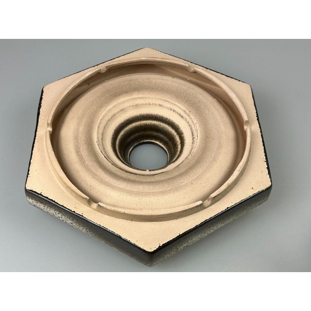 1960s-1970s wall lamp, ceramic, mid-century wall sconce, space age design Item: Wall lamp Manufacturer: Condition: Good...