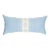 Schumacher x Mark D. Sikes Hyacinth Indoor/Outdoor Pillow 30" x 14" in China Blue For Sale