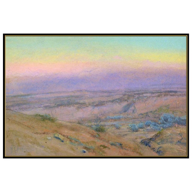 Message us to inquire about custom framing options! (Included for free with every purchase) The artwork here, "High on the...