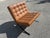 Midcentury Barcelona Style Chair in Stainless Steel and Leather For Sale - Image 11 of 14