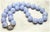 Sky Blue Chalcedony Blue Lace Agate Necklace For Sale - Image 8 of 8