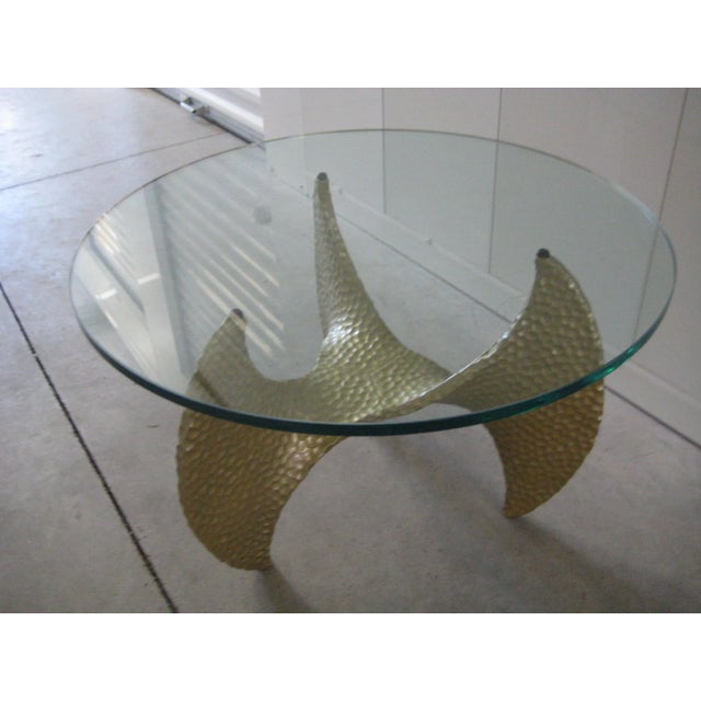 Mid-Century Hesterberg Style Propeller Side Table For Sale - Image 4 of 10