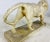 Vintage Mid Century Plaster Lion Sculpture. For Sale In Philadelphia - Image 6 of 8