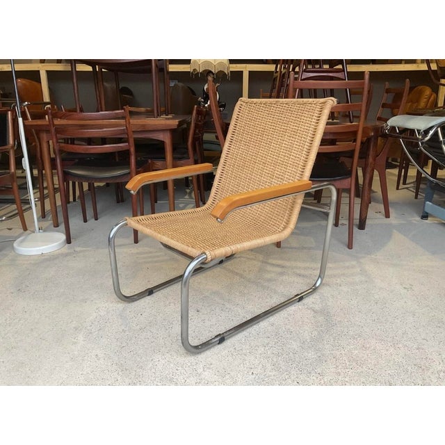 B35 model was designed by marcel breuer for thonet, germany 1929. the armchair is stable and sound in construction. Made...