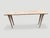 Brown Andrianna Shamaris St. Barts Teak Wood Console Table For Sale - Image 8 of 18