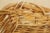 Tan 1950s Mid-Century Vintage Chunky Rectangular Wicker Bread Basket With Handles For Sale - Image 8 of 18