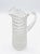 Elevate your bar cart or dining table with this stunning vintage clear glass pitcher. Featuring a bold, all-over hobnail...