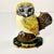 1940s Vintage Boho Chic Arts & Crafts Farmhouse Cast Iron Owl Doorstop For Sale - Image 11 of 14
