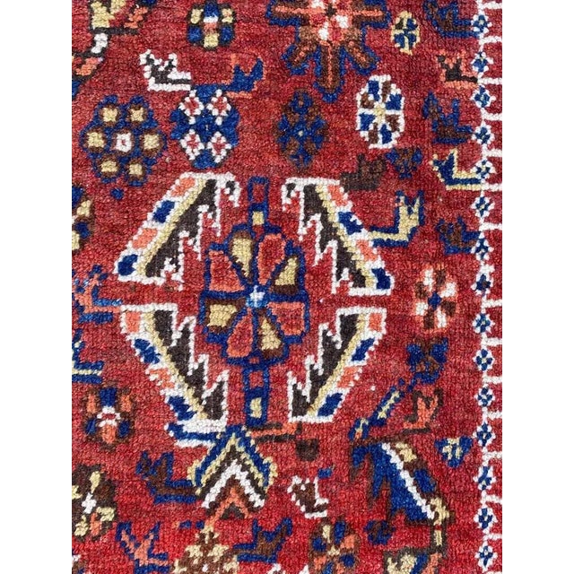 Antique Shiraz Rug For Sale - Image 11 of 17