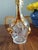 Antique Art Nouveau Belle Epoque Jug in Gilt Metal Ormolu and Hand-Engraved Glass, 1900s For Sale - Image 18 of 18