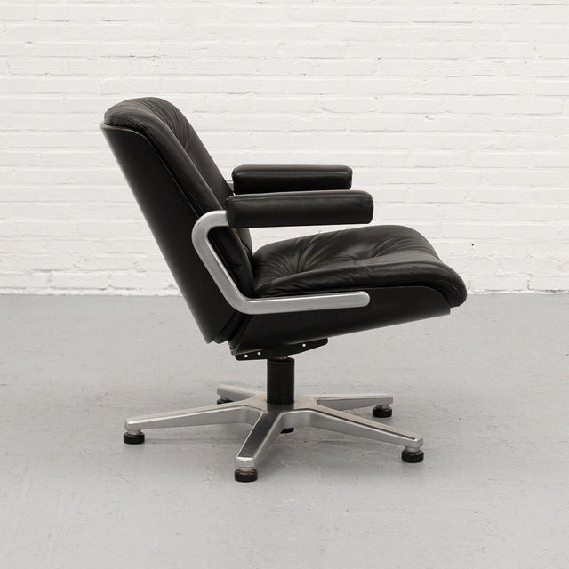 Mid-Century Modern Swivel Lounge Chair by Karl Dittert for Stoll Giroflex, 1970s For Sale - Image 3 of 13