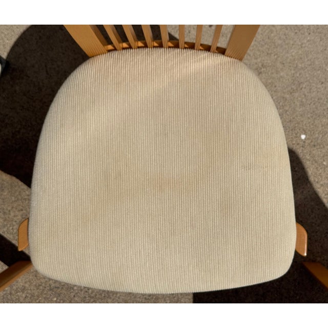 Wood Late 20th Century Set of 4 Postmodern Italian Slatted High-Back Dining Chairs by Pietro Costantini For Sale - Image 7 of 18