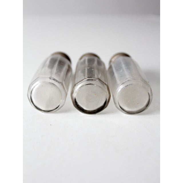 Early 20th Century Antique Art Deco Vanity Bottles Set For Sale - Image 5 of 10