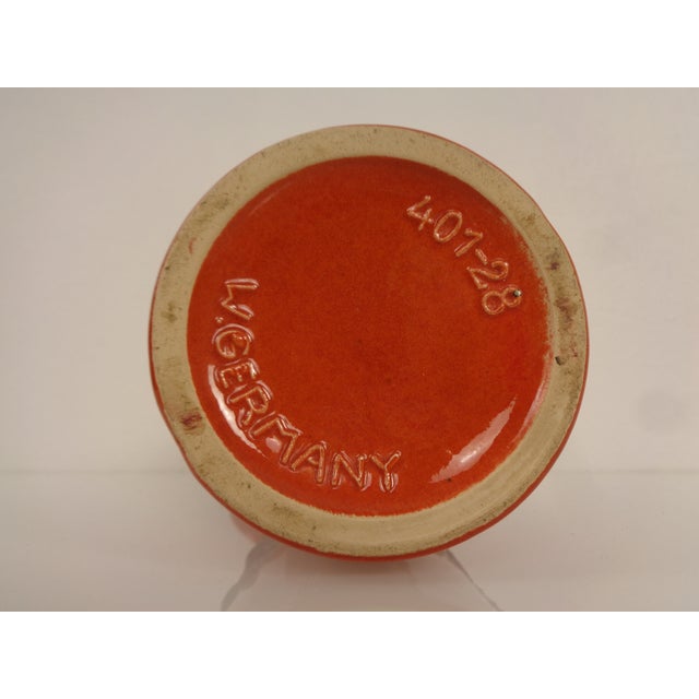 Large Glazed Lava Ceramic 401-28 Vase from Scheurich, 1970s For Sale - Image 12 of 15