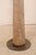 A single 19th century British Colonial carved wood column with custom stand. This antique hand-carved wooden architectural...