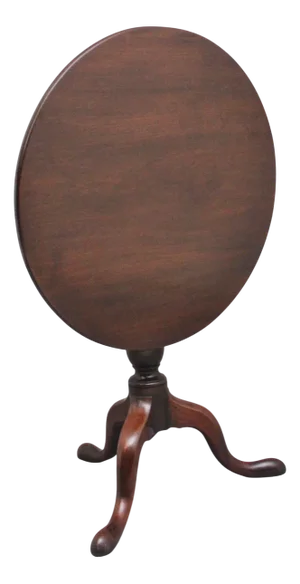 Antique Mahogany Tripod Table, 1770